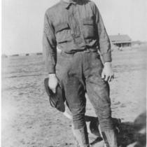 Joe Sanders in Military Uniform