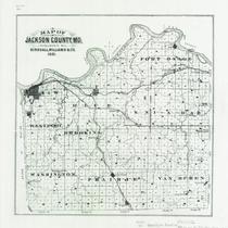 Map of Jackson County, MO.