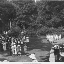 Military Musicale at Mrs. B. T. Whipple's Residence