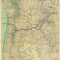 Map of the Oregon Railroad and Navigation Co.