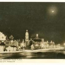 Christmas 1937, Country Club Plaza. Kansas City, Missouri