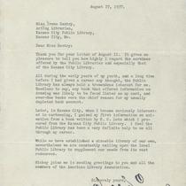 Walt Disney Letter
