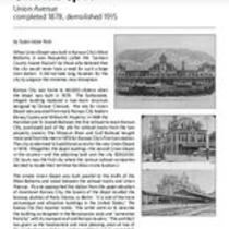 Union Depot Profile