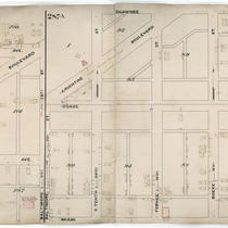 Rascher's Map of Kansas City, Kansas, Plates 287 & 288
