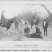 Oklahoma Indian and Cowboy Views, Photograph 07