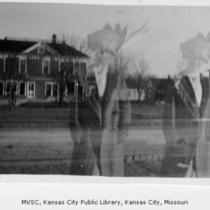 Marceline, Missouri, Railroad, Houses, and Women