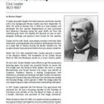 Biography of Kersey Coates (1823-1887), Civic Leader