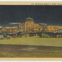Municipal Airport at Night