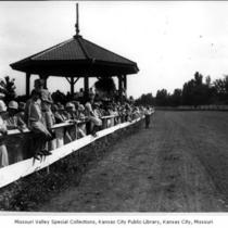 Crowd at Racetrack