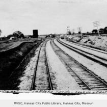 La Plata, Missouri, Railroad Tracks and Station