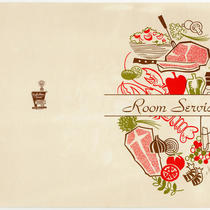 Holiday Inn Room Service Menu Cover