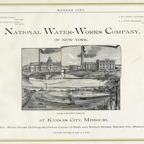 National Water Works Company of New York at Kansas City, Missouri, Advertisement