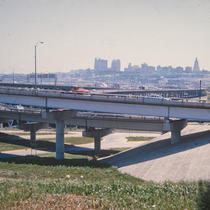 Intercity Viaduct and Kansas City, Missouri, Skyline