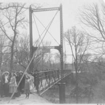 Suspension Bridge in Swope Park