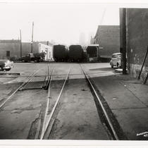 Buildings and Railroad Cars in the City Market