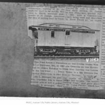Hannibal and St. Joseph Railroad Car