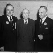 Harry Darby, Harry H. Woodring, and Frank Carlson
