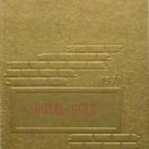 West High School Yearbook - Royal Gold