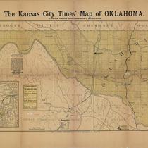 The Kansas City Times' Map of Oklahoma