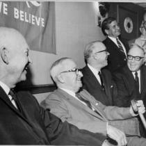 Harry S Truman with Senator Harry Darby
