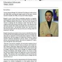 Biography of Yvonne Vazquez Rangel (1966-2009), Education Advocate