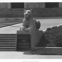 Kansas City Life Insurance Lion Statue