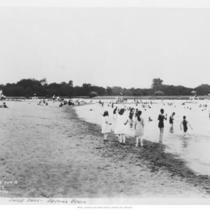 Swimmers at Bathing Beach