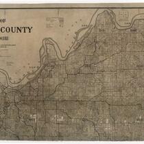 Map of Jackson County, Missouri [Northern Section]