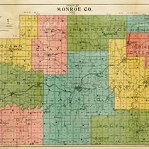 Map of Monroe CO. MO.