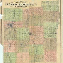 Map of Cass County, Missouri