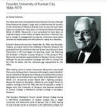 Biography of Ernest H. Newcomb (1886-1979), Founder of the University of Kansas City