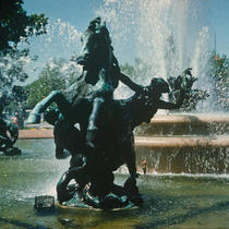 J. C. Nichols Fountain - Horse and Indian