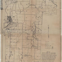 Map of Battle Field of Westport