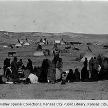 Wounded Knee, Sioux Camp