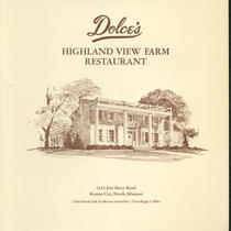Dolce's Highland View Farm Restaurant Menu