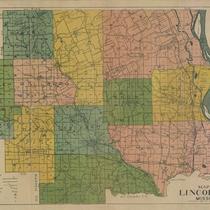 Map of Lincoln Co., Missouri