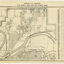 Kansas City, Missouri, Clay County Area Map and Street Guide