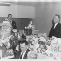 Santa Claus at South Central Business Association Luncheon