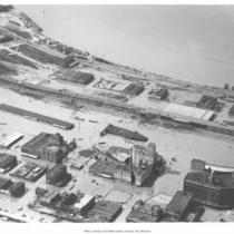 West Bottoms during 1951 Flood