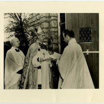 Bishop Edward R. Welles and Father John Harvey Soper