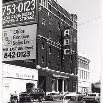 View Looking Northwest of the ABC Storage and Van Company Building