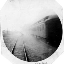 Elmer, Missouri, Railroad Tracks and Train