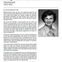 Biography of Marjorie Powell Allen (1929-1992), Philanthropist