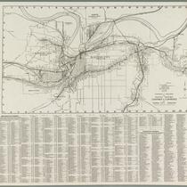 Industrial and Railroad map of Greater Kansas City