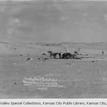 Wounded Knee, Birds Eye View of Battlefield