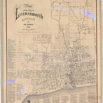 Plan of the City of Leavenworth, Kansas