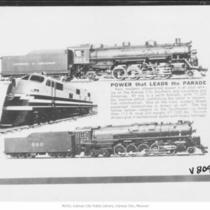 Drawing of Railroad Engines