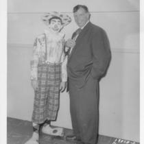 Andy Devine and Whizzo the Clown