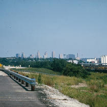 Kansas City, Missouri, Skyline from I-35