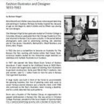 Biography of Edna Marie Dunn (1893-1983), Fashion Illustrator and Designer